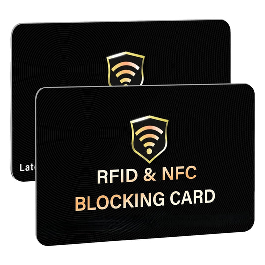 2 Tarjetas Bloqueadoras de RFID NFC