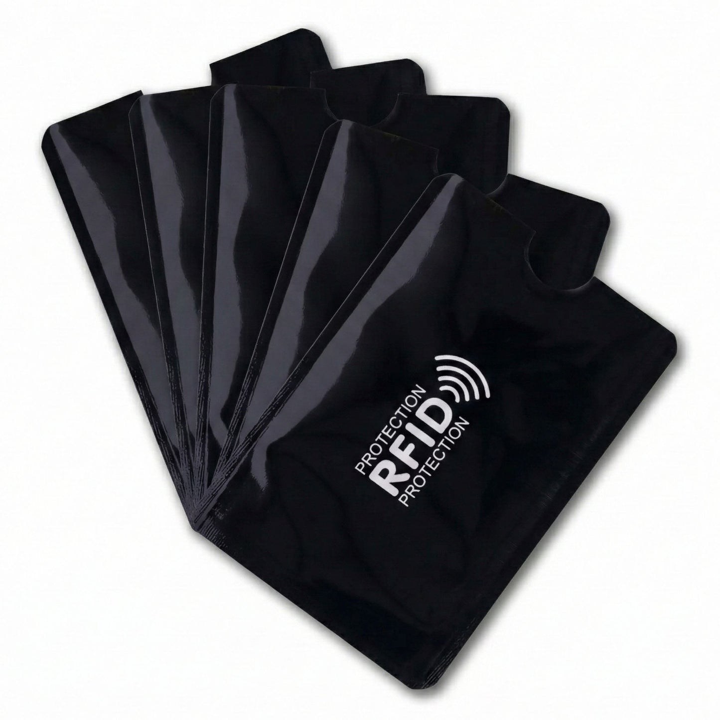 5 Fundas Bloqueadoras RFID NFC para Tarjetas