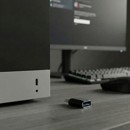 CRIPSO Adaptador OTG de USB-A a USB-C